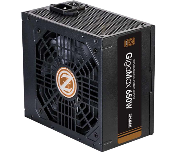 ZALMAN GigaMax 650W 80+ BRONZE EU ZM650-GVII - 642895 - zdjęcie 2